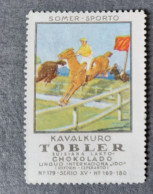 SUISSE 1900' JUMPING EQUITATION NESTLE TOBLER CHOCOLATE CHOKOLADO - Jumping