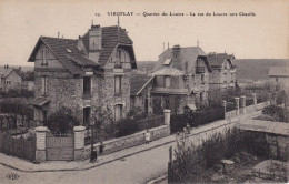 CPA VIROFLAY 78 - Quartier Du Louvre - La Rue Du Louvre Vers Chaville - Viroflay