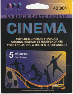 CINÉCARTE  - Neuve Sur Encart - Movie Cards
