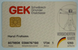 GERMANY - Chip - GEK - G&D 01/94 - Smart Card Demo - Autres & Non Classés