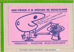 BUVARD  : Caisse D'Epargne Et De Prevoyance Des Bouches Du Rhone - Banque & Assurance