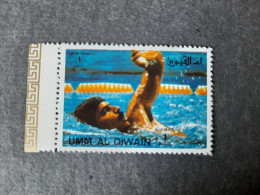 UMM AL QIWAIN 1972 MNH** JEUX GAMES NATATION SWIMMING - Nuoto