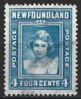 Newfoundland 1938. Scott #247 (U) Princess Elizabeth - 1908-1947