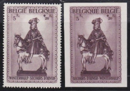 Belgie  .   OBP   .    592 A/B    .   **    .   Postfris    .   /   .    Neuf Avec Gomme Et SANS Charnière - Unused Stamps