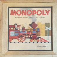 JEU DE MONOPOLY EN BOIS SERIE "NOSTALGIE" PARKER 2003 DISTRIBUTION HASBRO - Other & Unclassified