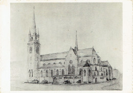 IXELLES : Eglise Ste Croix - Façade Latérale Côté Des Etangs - Ixelles - Elsene