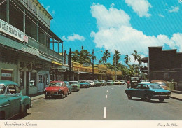 Lahaina Maui Hawaii, Front Street Scene, Volkswagen, Autos, C1970s Vintage Postcard - Maui