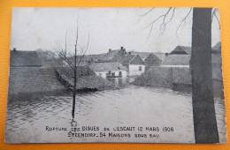 STEENDORP  -  Breken Van De Dijken Van De Schelde  (1906) - Rupture Des Digues De L'Escaut (1906) - Temse