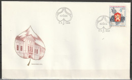 Tschechoslowakei 1985 FDC MiNr.2807 40 Jahrestag Der Verkündung Des Regierungsprogramms ( D 6265 )günstige Versandkosten - FDC