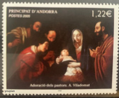 Andorra (French Post) 2005, Christmas, MNH Single Stamp - Nuovi