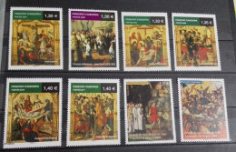 Andorra (French Post) 2006-2014, Religious Stamps, MNH Stamps Set - Unused Stamps