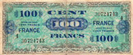 Billet 100  Fr Du Trésor " Verso France " - 1945 Verso Frankreich
