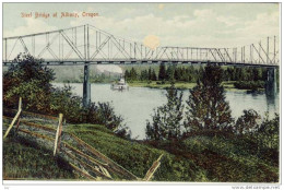 ALBANY, Oregon - Steel Bridge , Pont, Brücke, 1910 - 20s - - Altri & Non Classificati
