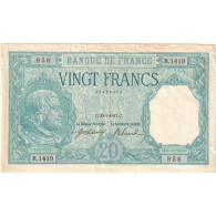 France, 20 Francs, Bayard, 1917, R.1419, SUP, Fayette:11.02, KM:74 - 20 F 1916-1919 ''Bayard''
