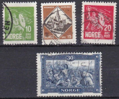 NO019 – NORVEGE - NORWAY – 1930 – SAINT OLAF – SG # 229/32 USED 8 € - Oblitérés