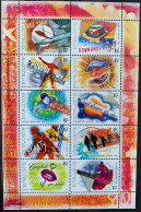 Australia 2001, Australian Rock Music, MNH S/S - Ungebraucht