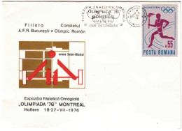 COV 994 - 12 Weight Lifting, OLIMPIC GAMES, Montreal - Cover - Used - 1976 - Lutte