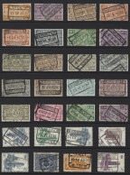 Y024 - Belgium - Railway Parcel Stamps - Used Lot - Sonstige & Ohne Zuordnung