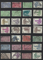Y010 - Belgium - Railway Parcel Stamps - Used Lot - Sonstige & Ohne Zuordnung