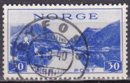 NO027B – NORVEGE - NORWAY – 1938 – TOURISM IN NORWAY – Y&T # 189 USED 2,75 € - Oblitérés