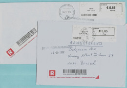 2 BLASTERS Waarvan 1 PP : Postpunt (2012), 8610 KORTEMARK / ZARREN Op Aangetekende Zending - 2000-...