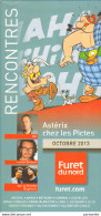 ASTERIX : Depliant Rencontres Au Furet - Asterix Chez Les Pictes - Asterix