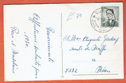 J - Relais - Sterstempel Cugnon - Mortehan Sur Semois Vers Méan - Havelange 1970 - Sterstempels