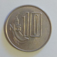 Uruguay, Year 1981, Used; 10 Pesos - Uruguay