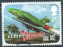 GROSSBRITANNIEN GRANDE BRETAGNE GB 2011 TV SCIENCE-FICCION THUNDERBIRDS 1ST USED SG 3138 MI 3032 YT 3426 SC 2859 YT 3418 - Gebraucht