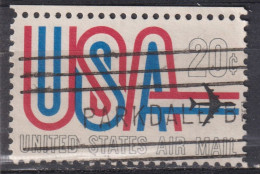 Etats Unis 1968-71 - Poste Aérienne YT 71 (o) - 3a. 1961-… Usados