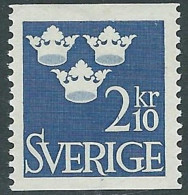 1951-54 SVEZIA TRE CORONE 210 ORE MNH ** - RB8-10 - Neufs