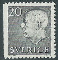 1961-68 SVEZIA RE GUSTAVO VI ADOLFO 20 ORE D. 3 LATI MNH ** - RB8-6 - Unused Stamps