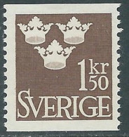 1961-69 SVEZIA TRE CORONE 150 ORE MNH ** - RB13-10 - Unused Stamps