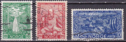 NO033B – NORVEGE - NORWAY – 1941 – SNORRE STURLASON – SG # 324-327 USED 3,50 € - Oblitérés