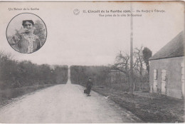 FRANCE - Un Baiser De La Sarthe.  Circuit De La Sarthe 1906. De Berfay A Vibray Vue Prise De La Cote St.Sauveur - Le Mans