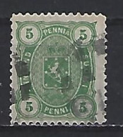 Finland 1885-87  Arms (o) Mi.20 - Usados