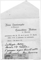 1940 LETTERA CON ANNULLO  VITTORIA  + RICEVUTA TELEGRAMMA - Other & Unclassified