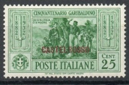 Castelrosso YT 32 Neuf Avec Charnière X MH - Castelrosso