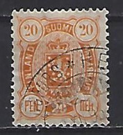 Finland 1889-95  Arms (o) Mi.30 B - Usados