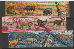 Burundi  1971  SG 613-24  Wild Animals  Fine Used - Gebraucht