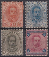 F-EX43146 ITALY 1891-97 MH HUMBERTO I DEFINITIVE STAMPS 20c- 5 LIRE.   - Neufs