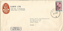 Kibris Turk Cyprus Commerce CV Lefkosa 3nov1983 With Help To Disabled 50TL Solo - Briefe U. Dokumente