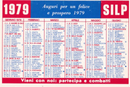 Calendarietto - Silp - Anno 1977 - Kleinformat : 1971-80