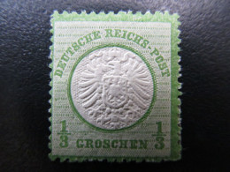 DR Nr. 17a, 1872, Groβem Brustschild, Ungebraucht, BPP Gepruft,  Mi 45€  *DEL312* - Nuovi