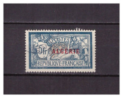 ALGERIE N °  33 .  5 F   MERSON  OBLITERE  . SUPERBE  . - Used Stamps