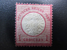 DR Nr. 19, 1872, Groβem Brustschild, Ungebraucht, Mi 100€  *DEL313* - Nuovi