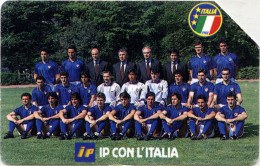 Italia Sip N°64 Italia 90 IP Con L'Italia £.5.000 - Publiques Figurées Ordinaires