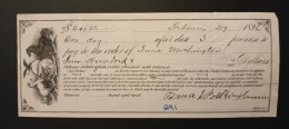 Decorative Promissory Note #6 - 1896 - Andere & Zonder Classificatie