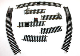 JOUEF HO 8 RAIL 2 COUPURE 2 BUTOIR 4 COURBE 2 N470 R=325mm R=12 3/4 Et 2 R=385mm, MODELISME FERROVIAIRE TRAIN (2105.268) - Vías Férreas