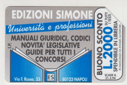 Italia Sip N°254 Edizioni Simone £.10.000 - Publiques Figurées Ordinaires